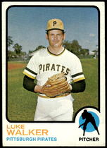 1973 Topps Base Set #187 Luke Walker