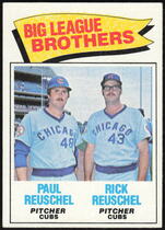 1977 Topps Base Set #634 Reuschel Brothers