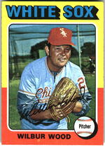 1975 Topps Base Set #110 Wilbur Wood