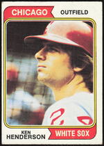 1974 Topps Base Set #394 Ken Henderson