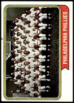 1974 Topps Base Set #383 Phillies Team