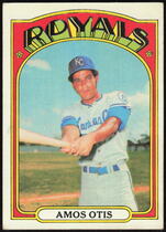 1972 Topps Base Set #10 Amos Otis