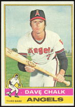 1976 Topps Base Set #52 Dave Chalk
