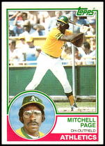 1983 Topps Base Set #737 Mitchell Page
