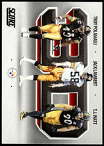 2021 Score 3D #3D4 Jack Lambert|T.J. Watt|Troy Polamalu