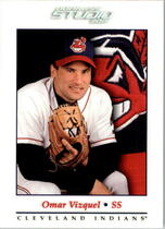 2001 Studio Base Set #100 Omar Vizquel