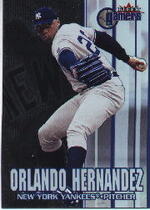 2000 Fleer Gamers #17 Orlando Hernandez