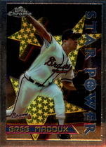 1996 Topps Chrome #3 Greg Maddux