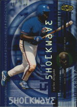 2000 Upper Deck Ionix Shockwave #15 Carlos Delgado