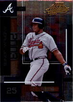 2003 Playoff Absolute Memorabilia #92 Andruw Jones