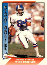 1991 Pacific Base Set #124 Rickey Nattiel