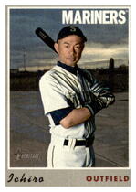 2019 Topps Heritage High Number 1970 Topps Cloth Stickers #23 Ichiro