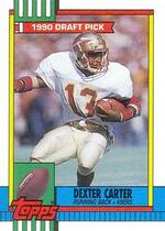 1990 Topps Base Set #6 Dexter Carter