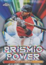 2021 Topps Chrome Prismic Power #PP-9 Jose Ramirez