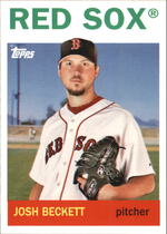 2008 Topps Trading Card History #TCH36 Josh Beckett