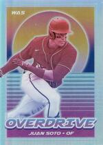 2021 Panini Chronicles Overdrive Holo #13 Juan Soto