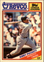 1988 Topps Revco League Leaders #21 Kirby Puckett