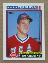 1992 Topps Dairy Queen Team USA #9 Jim Abbott