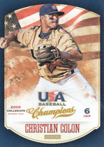 2013 Panini USA Baseball Champions #75 Christian Colon