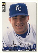 1995 Upper Deck Collectors Choice Silver Signature #452 Jeff Granger