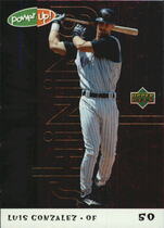 2004 Upper Deck Power Up Shining Through #ST-4 Luis Gonzalez