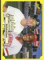 1987 Classic Update Yellow/Green Backs #150 Eric Davis|Mark Mcgwire