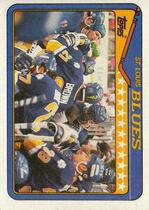 1990 Topps Base Set #220 Blues Team
