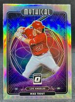 2021 Donruss Optic Mythical Holo #9 Mike Trout