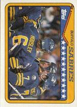 1990 Topps Base Set #262 Sabres Team