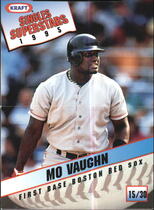 1995 Kraft Base Set #15 Mo Vaughn