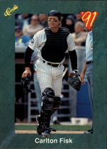 1991 Classic III #T21 Carlton Fisk