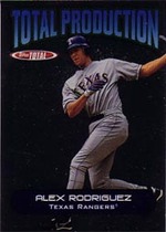 2002 Topps Total Production #TP1 Alex Rodriguez