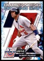 2021 Topps Opening Day Outstanding Opening Days #OOD-2 Albert Pujols