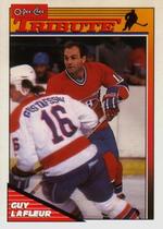 1991 O-Pee-Chee OPC Base Set #1 Lafleur Tribute