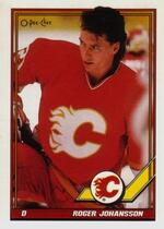 1991 O-Pee-Chee OPC Base Set #53 Roger Johansson
