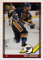 1991 O-Pee-Chee OPC Base Set #58 Rick Meagher