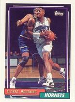 1992 Topps Base Set #393 Alonzo Mourning