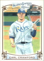 2010 Topps Allen & Ginter Baseball Highlight Sketches #AGHS7 Carl Crawford