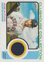 2022 Topps Heritage Clubhouse Collection Relics #CC-JAV Jose Altuve