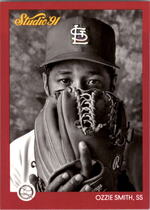 1991 Studio Base Set #238 Ozzie Smith