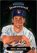 1992 Donruss Diamond Kings #DK-1 Paul Molitor