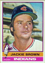 1976 Topps Base Set #301 Jackie Brown