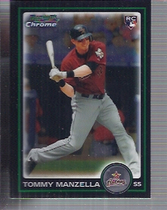 2010 Bowman Chrome Draft #BDP67 Tommy Manzella