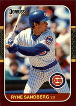 1987 Donruss Opening Day #75 Ryne Sandberg