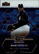 2003 Finest Base Set #97 Jose Contreras