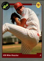 1991 Classic Draft Picks #34 Mike Rossiter