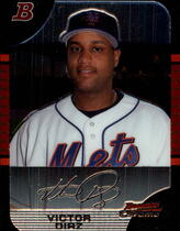 2005 Bowman Chrome Draft #13 Victor Diaz