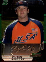 2005 Bowman Chrome Draft #125 Chris Lambert