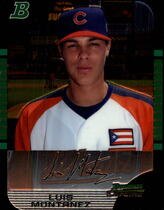 2005 Bowman Chrome Draft #BDP155 Luis Montanez