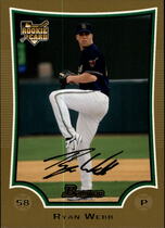 2009 Bowman Draft Gold #BDP27 Ryan Webb